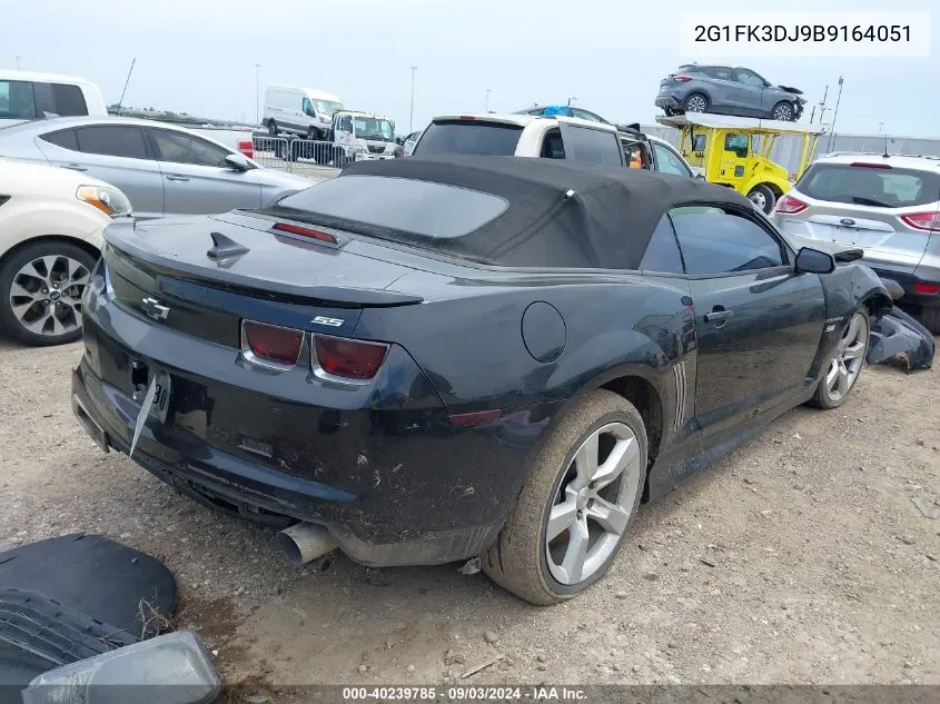 2G1FK3DJ9B9164051 2011 Chevrolet Camaro 2Ss