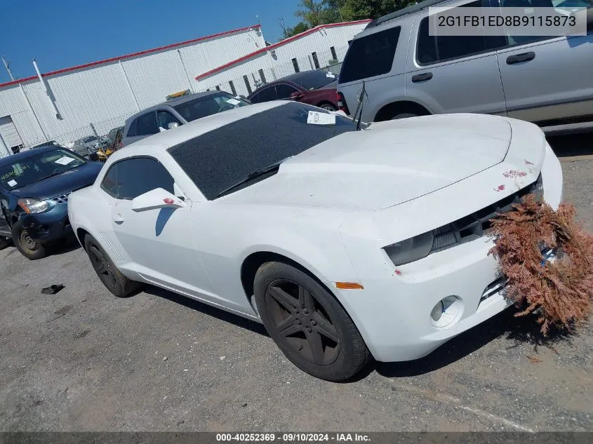 2G1FB1ED8B9115873 2011 Chevrolet Camaro Lt