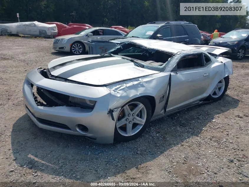 2011 Chevrolet Camaro 1Ls VIN: 2G1FE1ED3B9208307 Lot: 40268655