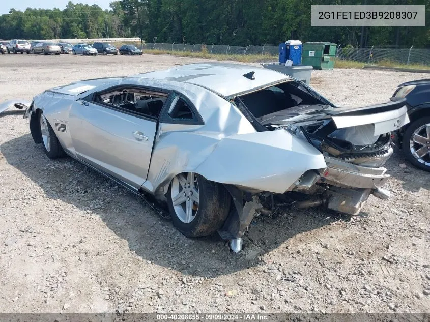 2011 Chevrolet Camaro 1Ls VIN: 2G1FE1ED3B9208307 Lot: 40268655