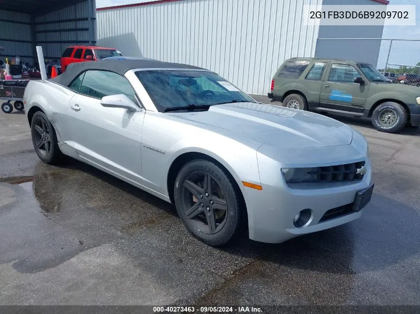 2G1FB3DD6B9209702 2011 Chevrolet Camaro 1Lt