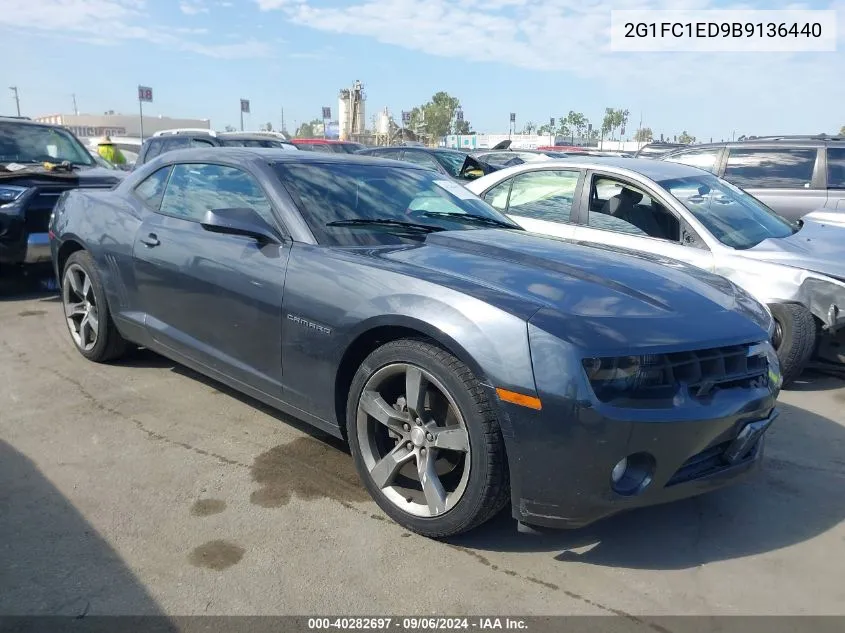 2011 Chevrolet Camaro 2Lt VIN: 2G1FC1ED9B9136440 Lot: 40282697