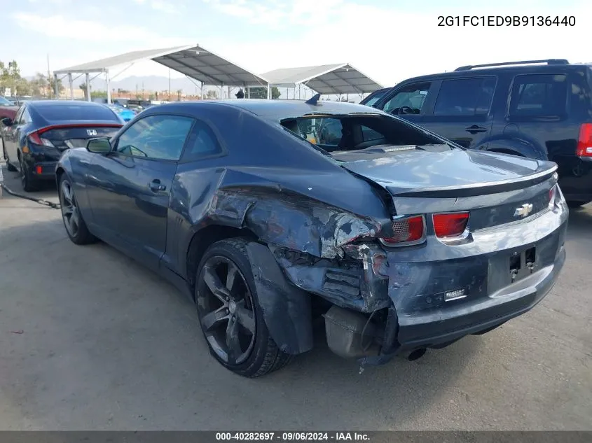 2011 Chevrolet Camaro 2Lt VIN: 2G1FC1ED9B9136440 Lot: 40282697