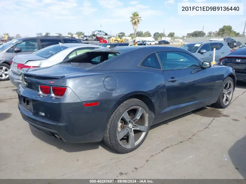 2011 Chevrolet Camaro 2Lt VIN: 2G1FC1ED9B9136440 Lot: 40282697