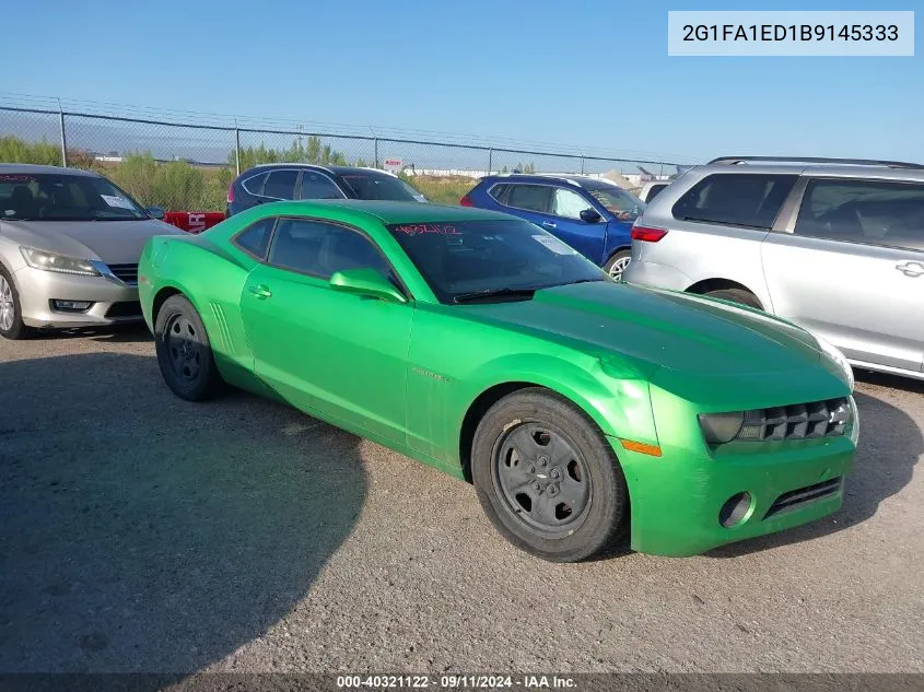 2011 Chevrolet Camaro 2Ls VIN: 2G1FA1ED1B9145333 Lot: 40321122