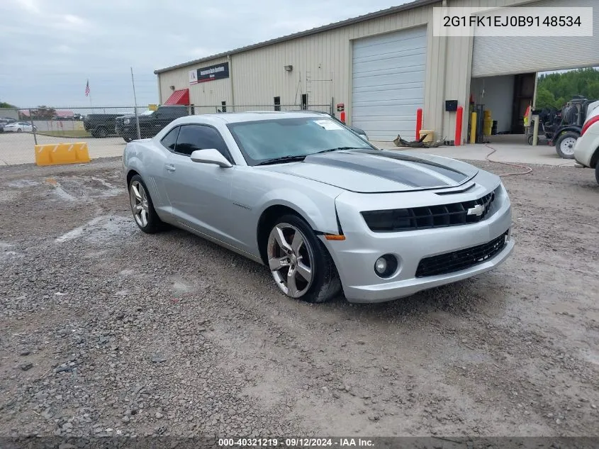 2011 Chevrolet Camaro 2Ss VIN: 2G1FK1EJ0B9148534 Lot: 40321219