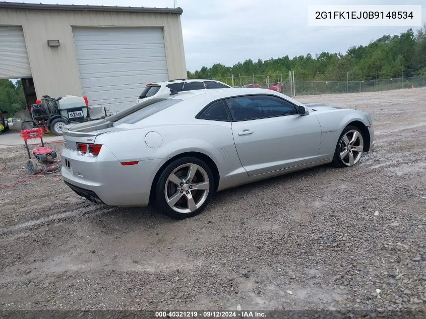 2011 Chevrolet Camaro 2Ss VIN: 2G1FK1EJ0B9148534 Lot: 40321219