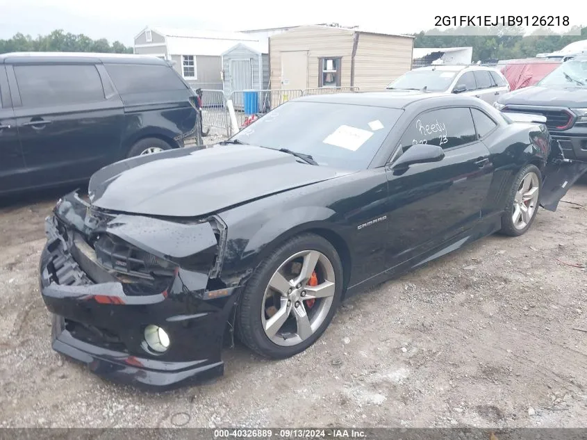 2011 Chevrolet Camaro 2Ss VIN: 2G1FK1EJ1B9126218 Lot: 40326889