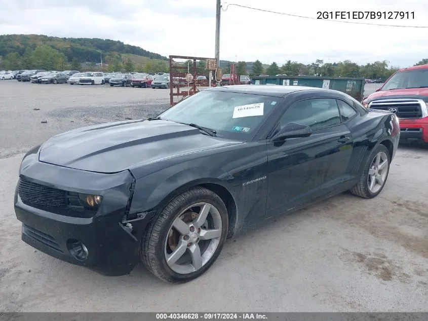 2011 Chevrolet Camaro 1Ls VIN: 2G1FE1ED7B9127911 Lot: 40346628