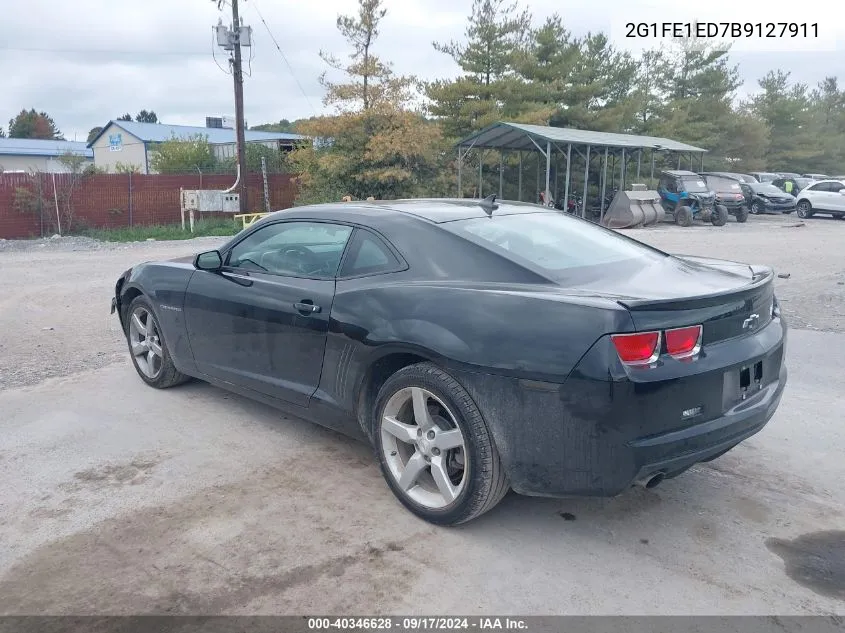 2011 Chevrolet Camaro 1Ls VIN: 2G1FE1ED7B9127911 Lot: 40346628