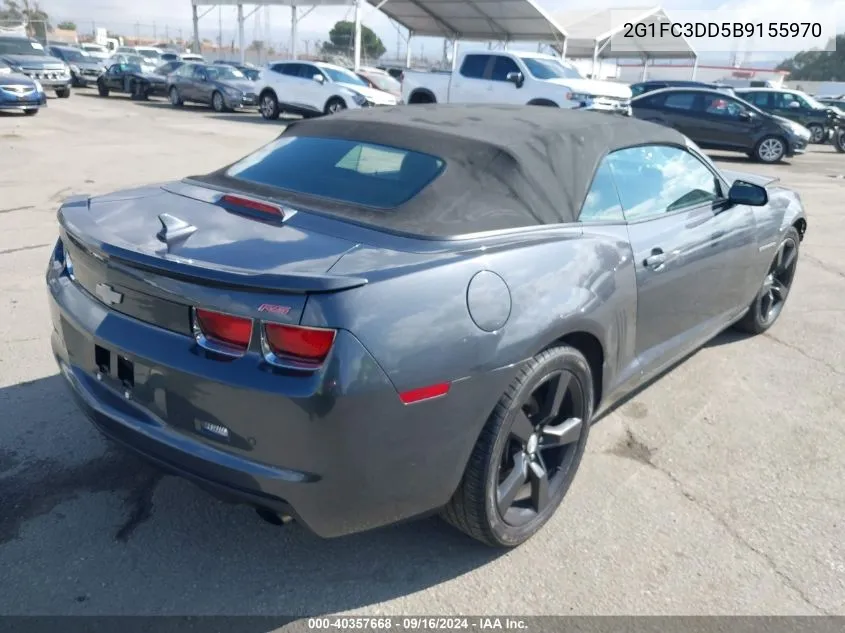 2G1FC3DD5B9155970 2011 Chevrolet Camaro Lt