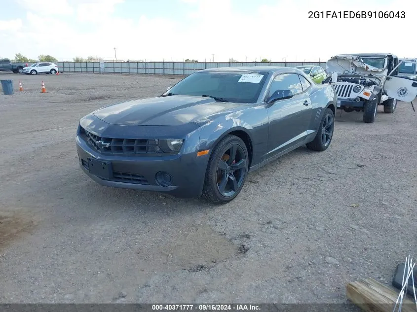 2G1FA1ED6B9106043 2011 Chevrolet Camaro 2Ls