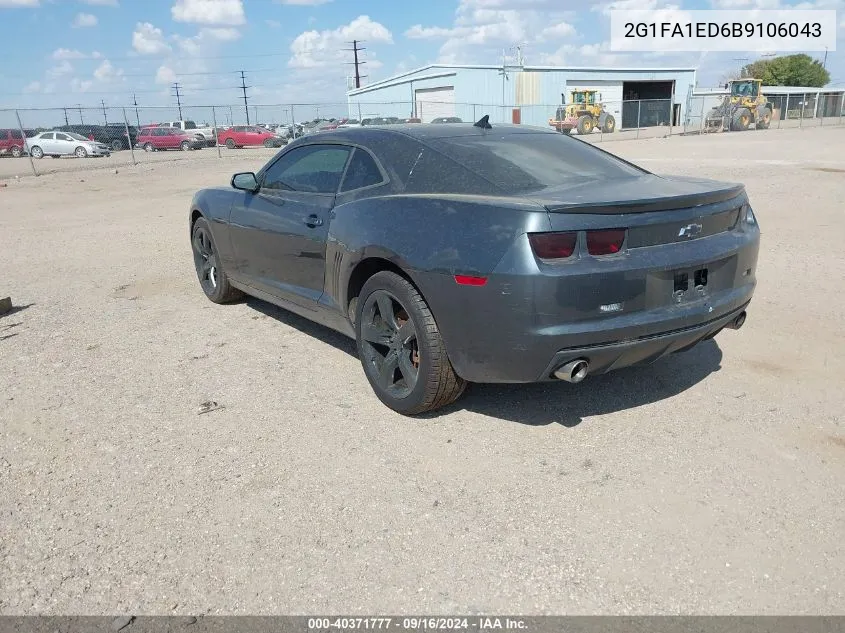 2G1FA1ED6B9106043 2011 Chevrolet Camaro 2Ls