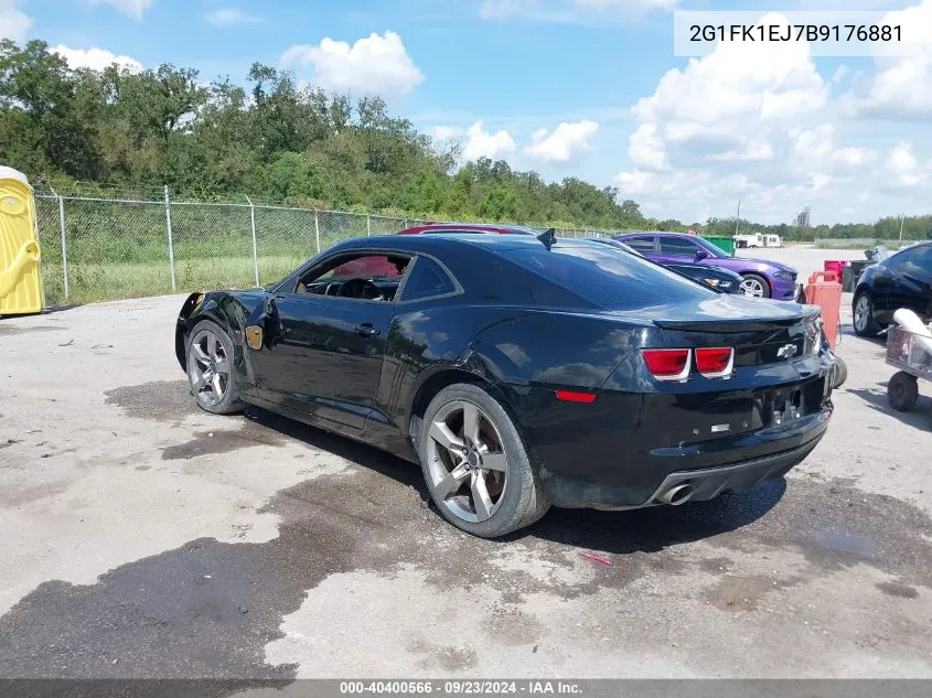 2011 Chevrolet Camaro 2Ss VIN: 2G1FK1EJ7B9176881 Lot: 40400566