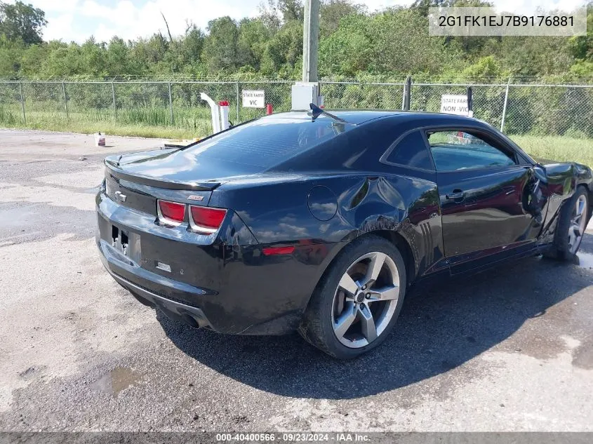 2011 Chevrolet Camaro 2Ss VIN: 2G1FK1EJ7B9176881 Lot: 40400566