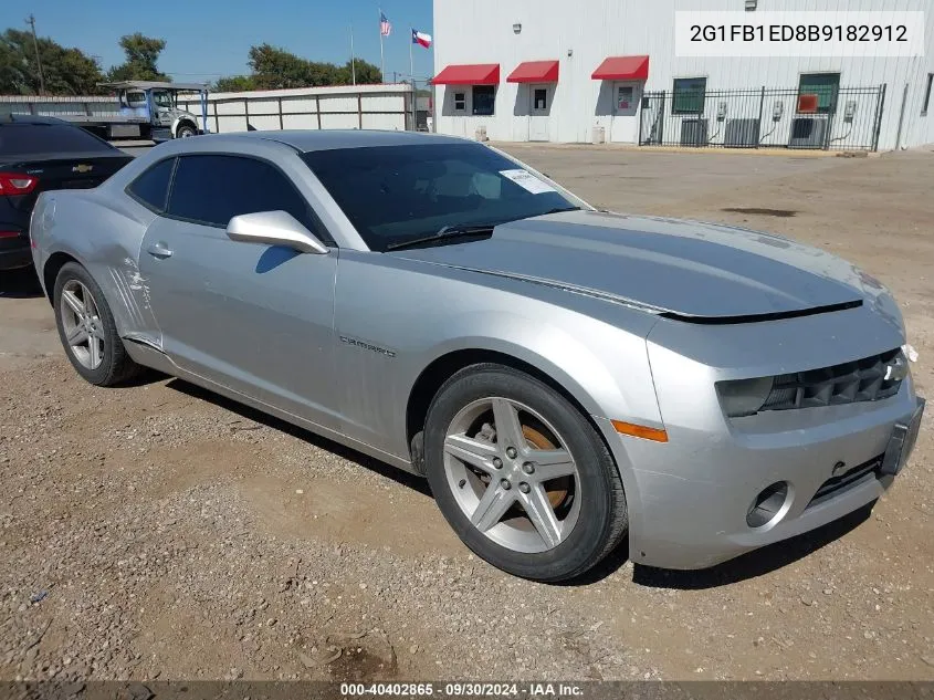 2011 Chevrolet Camaro 1Lt VIN: 2G1FB1ED8B9182912 Lot: 40402865