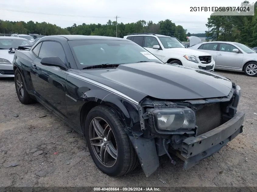 2011 Chevrolet Camaro 1Lt VIN: 2G1FB1ED5B9174024 Lot: 40408664