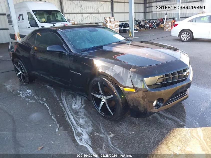 2011 Chevrolet Camaro 1Lt VIN: 2G1FB1ED3B9119460 Lot: 40420708