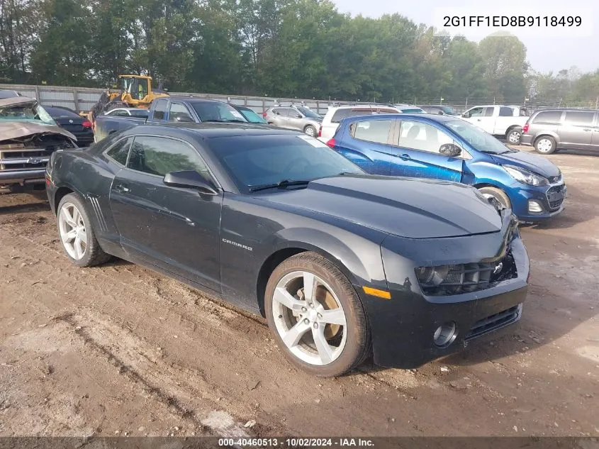 2011 Chevrolet Camaro 1Lt VIN: 2G1FF1ED8B9118499 Lot: 40460513