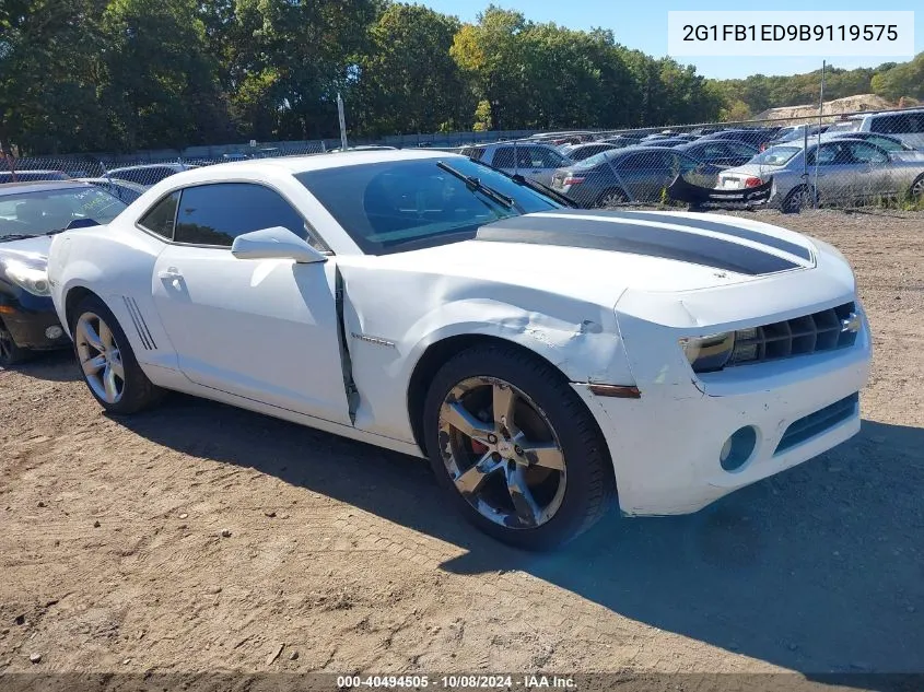 2G1FB1ED9B9119575 2011 Chevrolet Camaro 1Lt