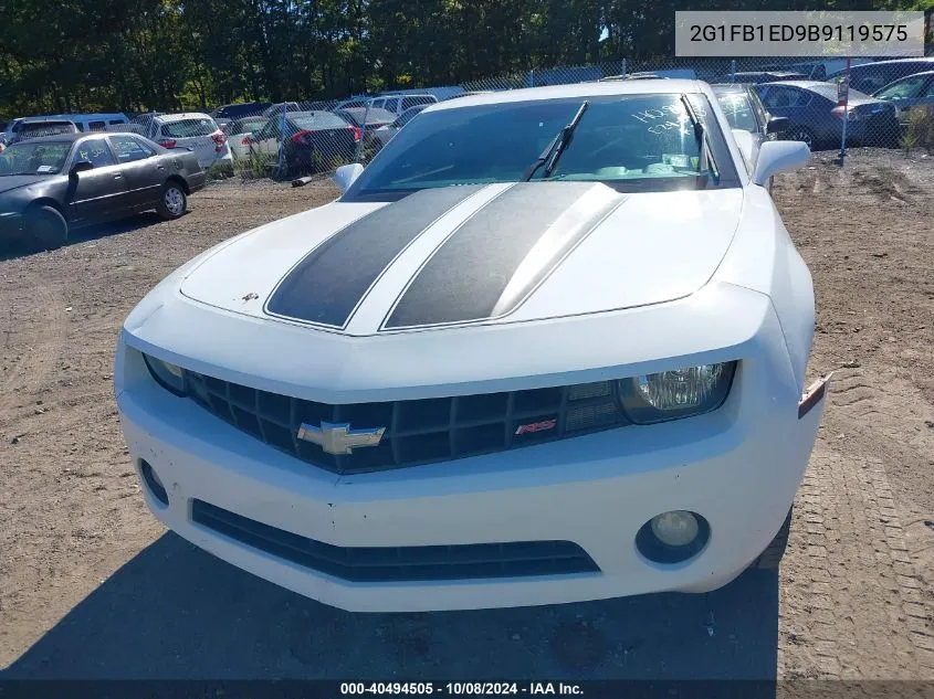 2G1FB1ED9B9119575 2011 Chevrolet Camaro 1Lt