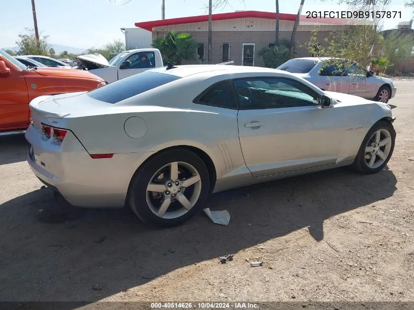 2011 Chevrolet Camaro 2Lt VIN: 2G1FC1ED9B9157871 Lot: 40514626