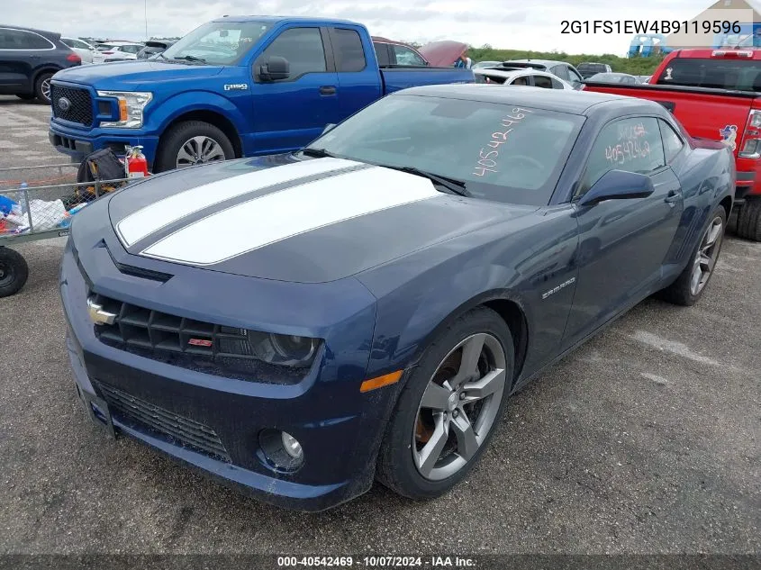 2011 Chevrolet Camaro 1Ss VIN: 2G1FS1EW4B9119596 Lot: 40542469