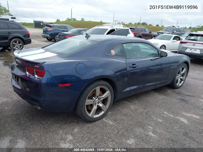 2011 Chevrolet Camaro 1Ss VIN: 2G1FS1EW4B9119596 Lot: 40542469