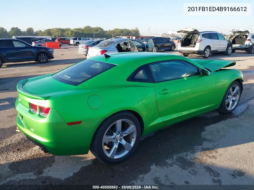 2G1FB1ED4B9166612 2011 Chevrolet Camaro Lt