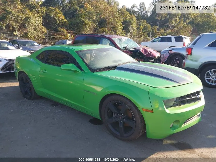 2G1FB1ED7B9147732 2011 Chevrolet Camaro Lt