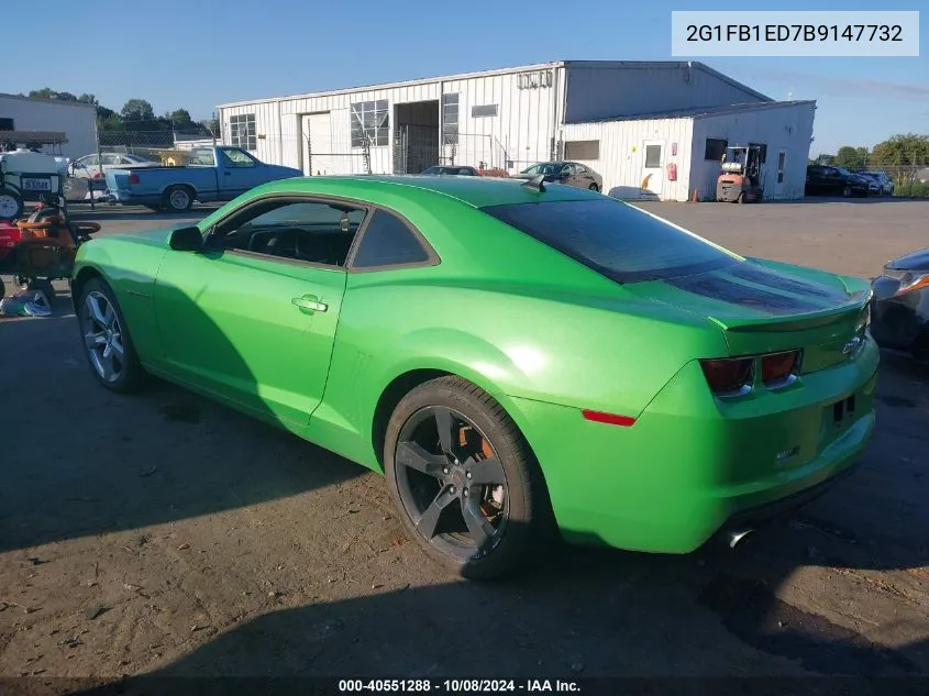 2G1FB1ED7B9147732 2011 Chevrolet Camaro Lt