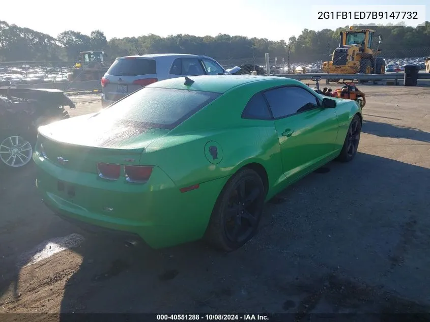 2G1FB1ED7B9147732 2011 Chevrolet Camaro Lt