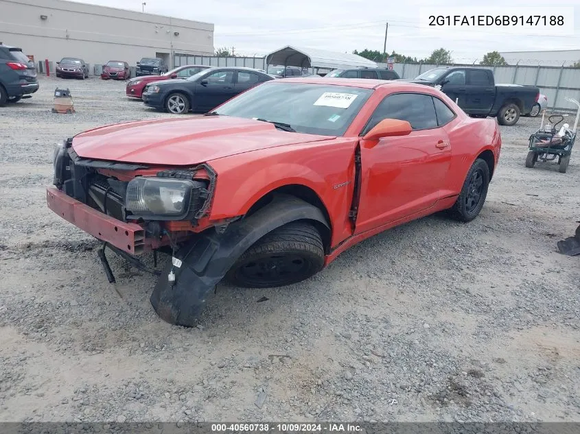 2G1FA1ED6B9147188 2011 Chevrolet Camaro 2Ls