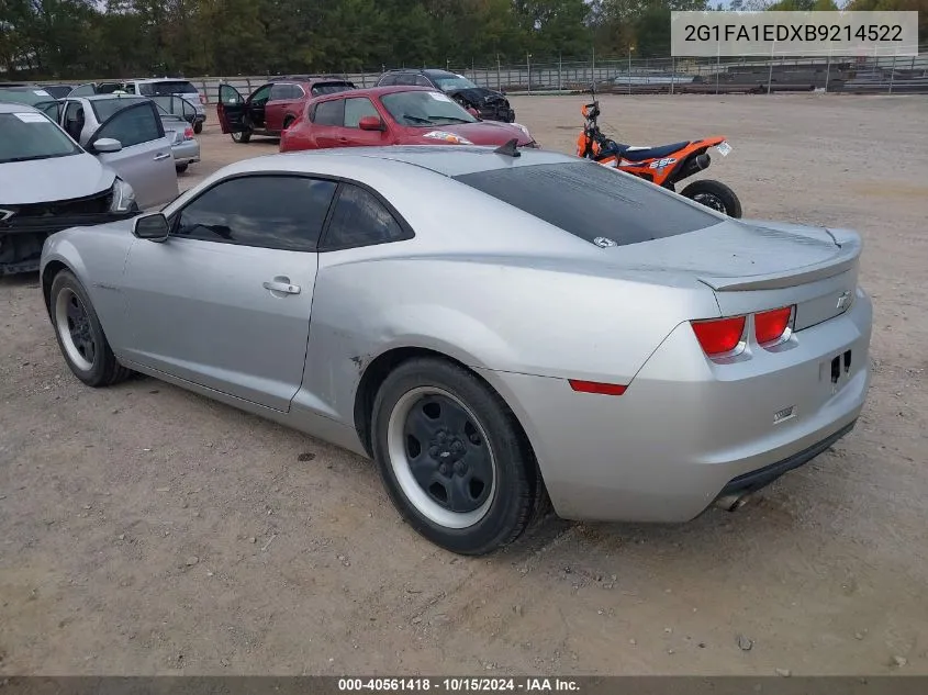 2G1FA1EDXB9214522 2011 Chevrolet Camaro 2Ls