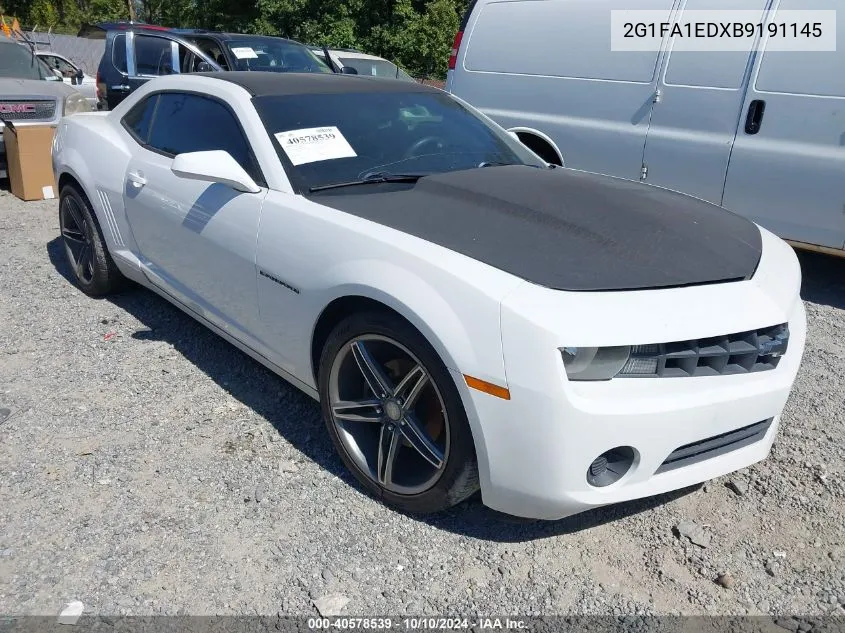 2G1FA1EDXB9191145 2011 Chevrolet Camaro 2Ls