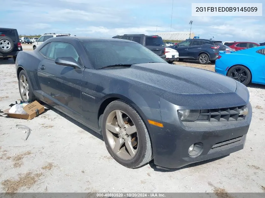 2011 Chevrolet Camaro Lt VIN: 2G1FB1ED0B9145059 Lot: 40593520