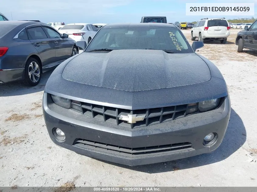 2011 Chevrolet Camaro Lt VIN: 2G1FB1ED0B9145059 Lot: 40593520