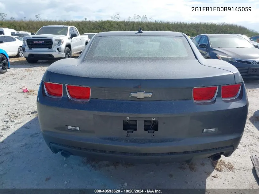 2011 Chevrolet Camaro Lt VIN: 2G1FB1ED0B9145059 Lot: 40593520