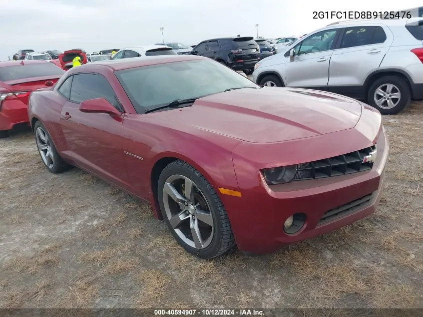 2G1FC1ED8B9125476 2011 Chevrolet Camaro 2Lt