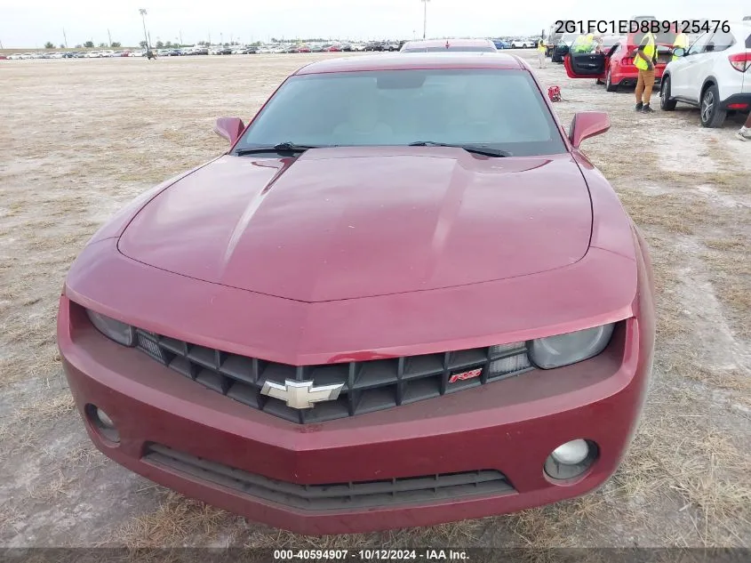 2G1FC1ED8B9125476 2011 Chevrolet Camaro 2Lt