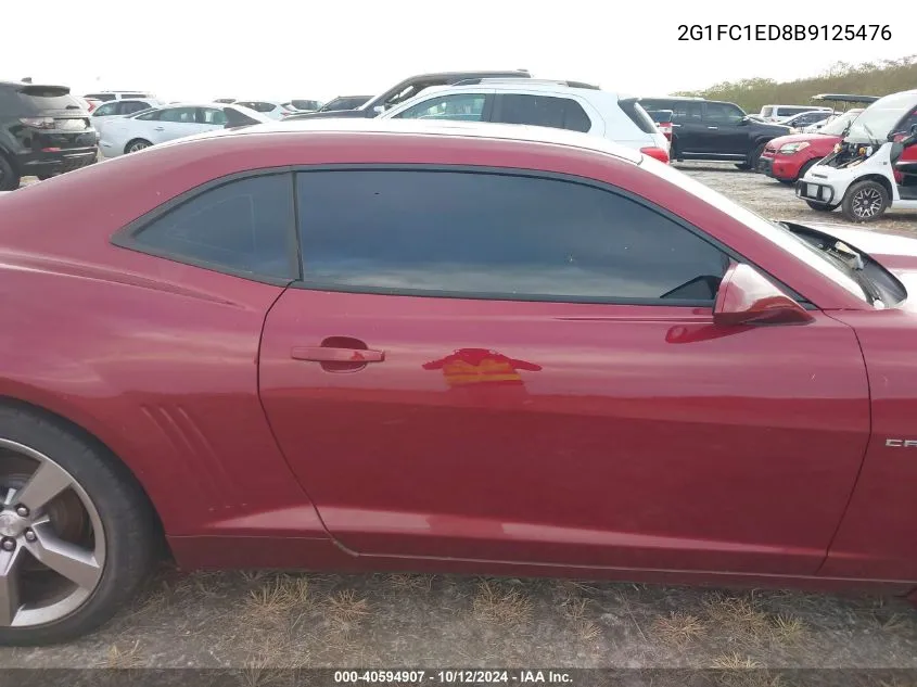 2G1FC1ED8B9125476 2011 Chevrolet Camaro 2Lt