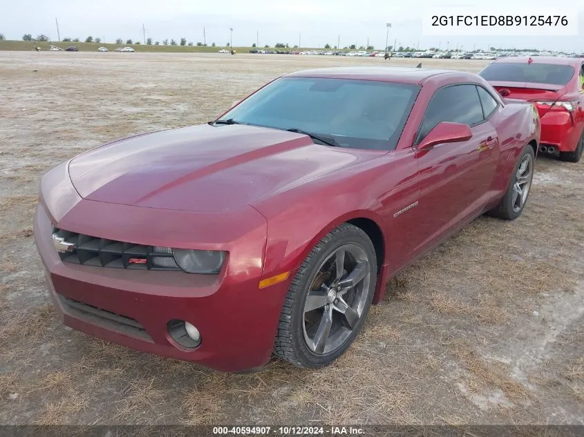 2G1FC1ED8B9125476 2011 Chevrolet Camaro 2Lt