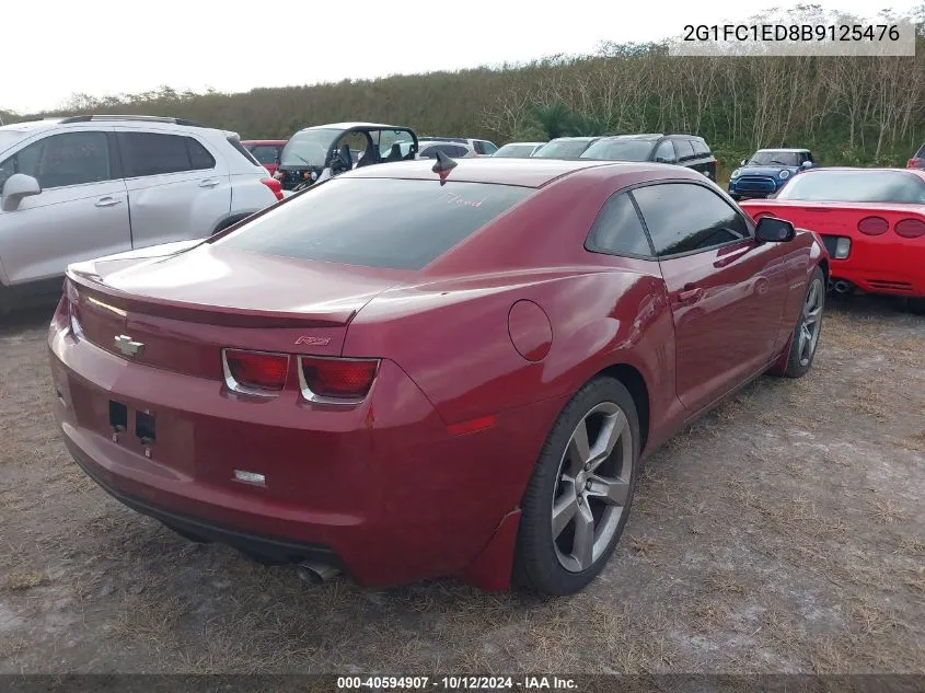 2G1FC1ED8B9125476 2011 Chevrolet Camaro 2Lt