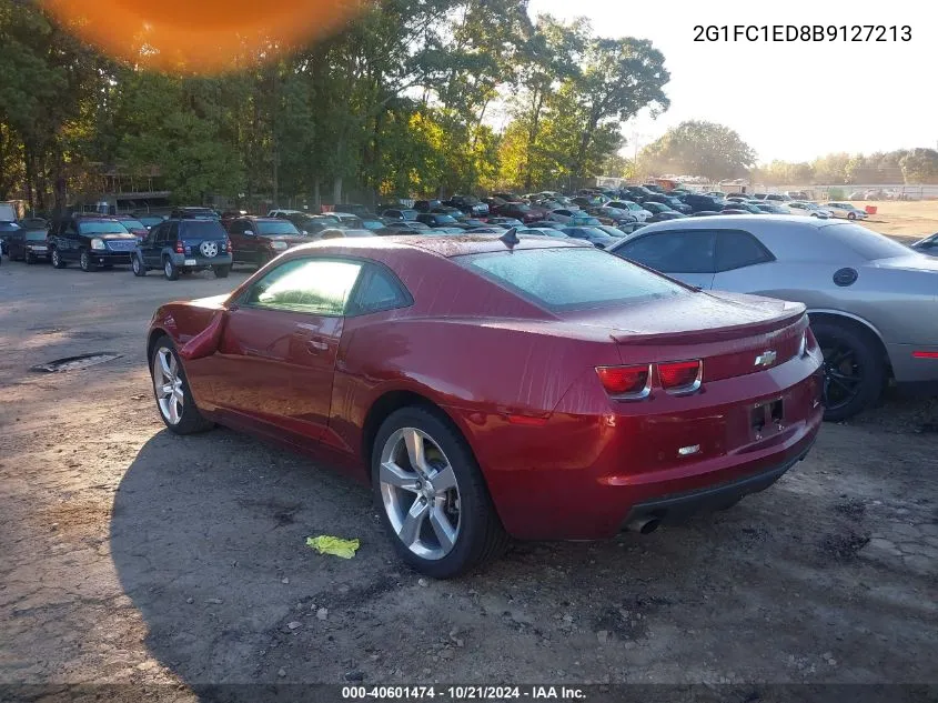 2011 Chevrolet Camaro 2Lt VIN: 2G1FC1ED8B9127213 Lot: 40601474