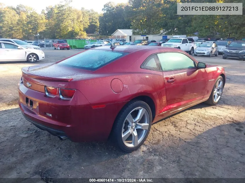 2011 Chevrolet Camaro 2Lt VIN: 2G1FC1ED8B9127213 Lot: 40601474