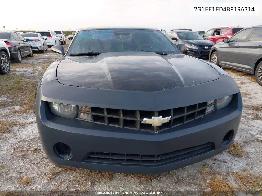 2G1FE1ED4B9196314 2011 Chevrolet Camaro 1Ls