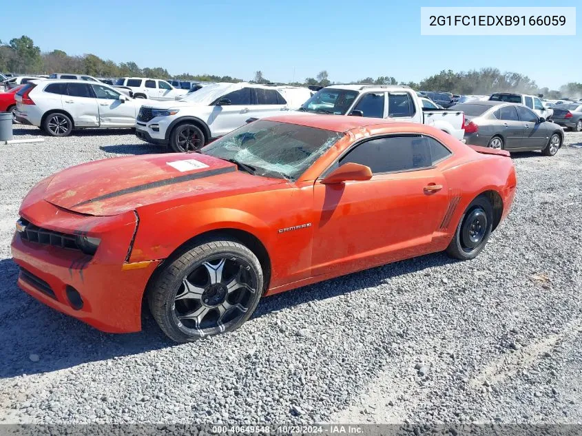 2011 Chevrolet Camaro 2Lt VIN: 2G1FC1EDXB9166059 Lot: 40649548