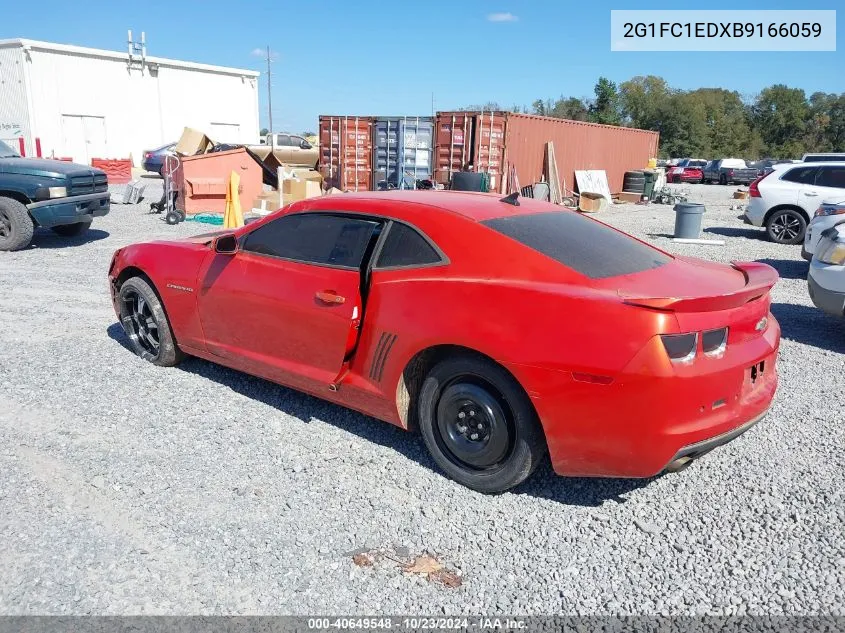 2011 Chevrolet Camaro 2Lt VIN: 2G1FC1EDXB9166059 Lot: 40649548