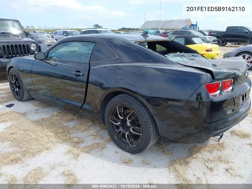 2011 Chevrolet Camaro 1Ls VIN: 2G1FE1ED5B9162110 Lot: 40653421