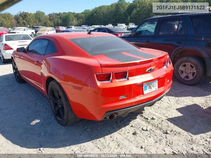 2011 Chevrolet Camaro 1Ss VIN: 2G1FJ1EJ5B9171522 Lot: 40656876